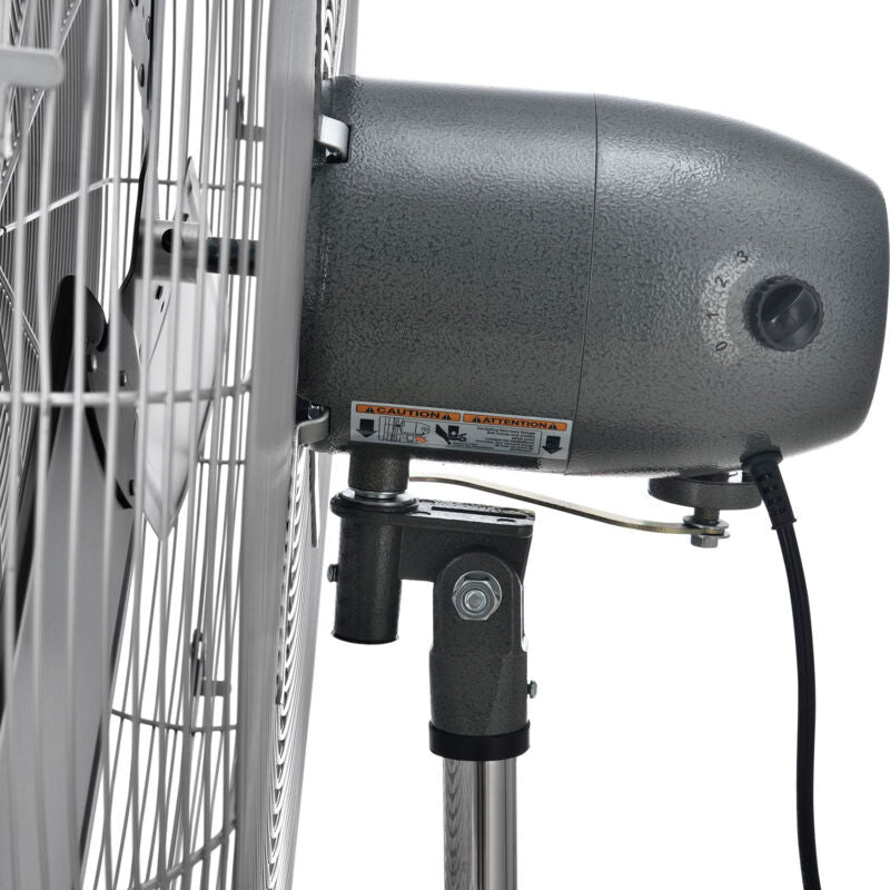 Global Industrial 30" Oscillating Pedestal Fan, 8,775 CFM, 1/3 HP, 1 Phase (GLB - 585280) - SchoolOutlet
