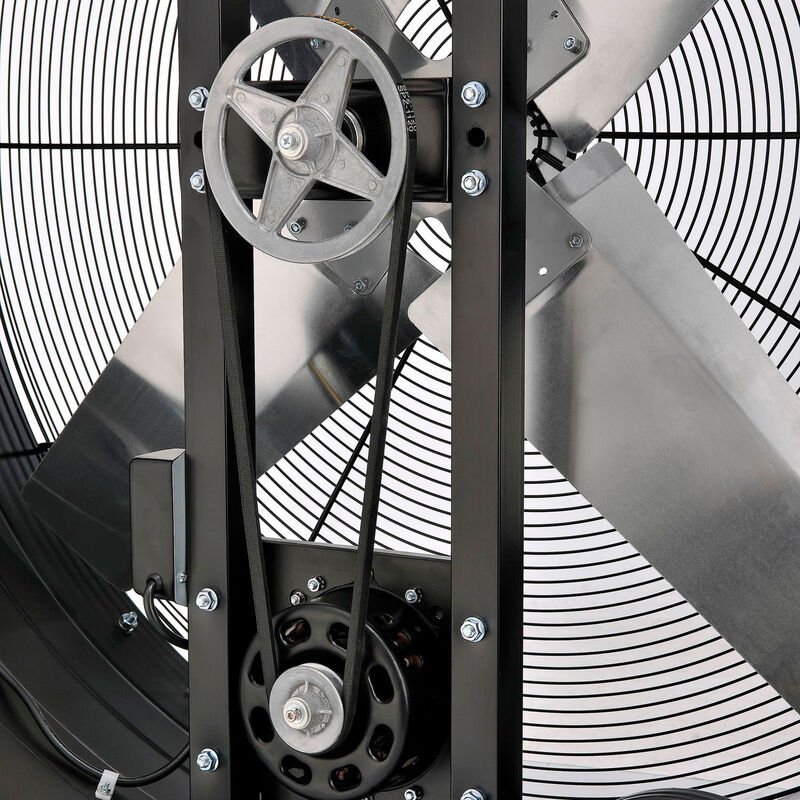 Global Industrial 42" Portable Drum Blower Fan, 17600 CFM, 1 HP, 1 Phase (GLB - 600554) - SchoolOutlet