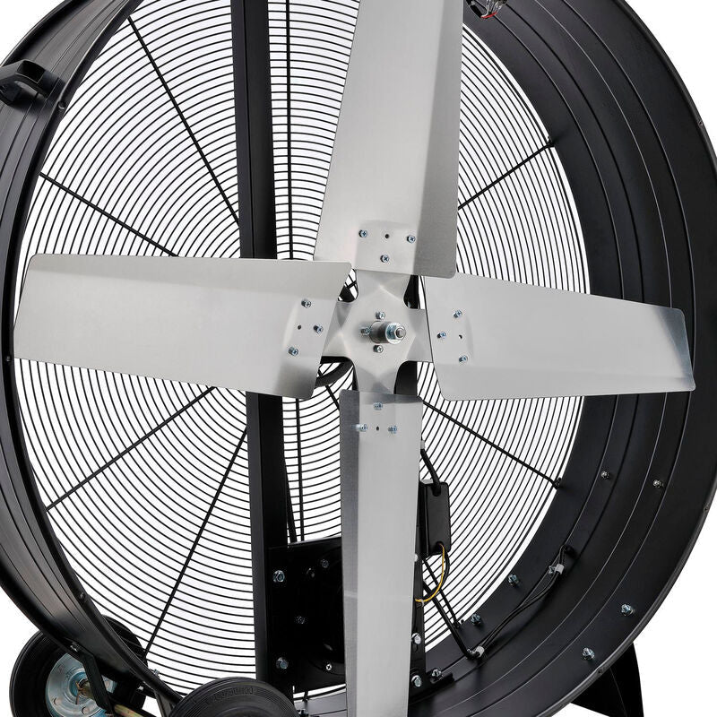 Global Industrial 42" Portable Drum Blower Fan, 17600 CFM, 1 HP, 1 Phase (GLB - 600554) - SchoolOutlet