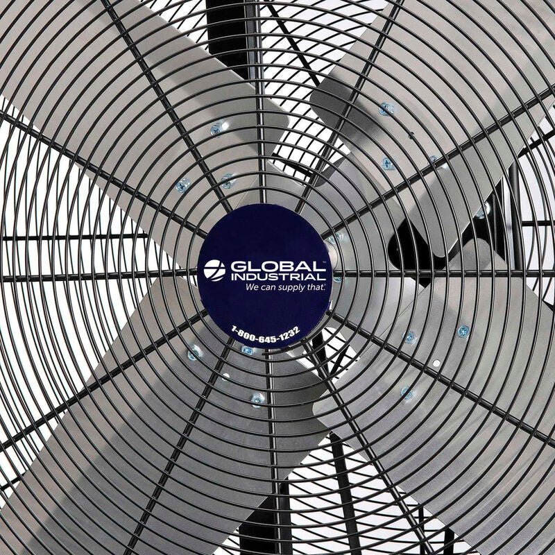 Global Industrial 42" Portable Drum Blower Fan, 17600 CFM, 1 HP, 1 Phase (GLB - 600554) - SchoolOutlet
