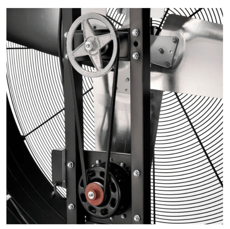 Global Industrial 48" Portable Drum Blower Fan, 19500 CFM, 1 - 1/2 HP, 1 Phase (GLB - 600555) - SchoolOutlet