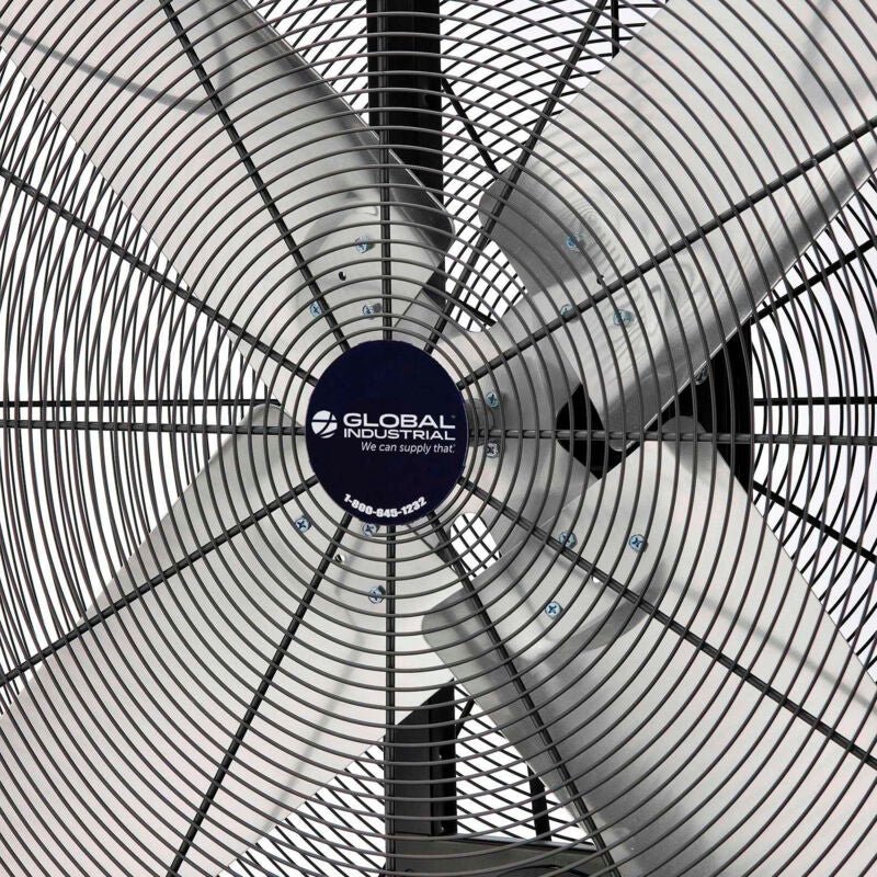 Global Industrial 48" Portable Drum Blower Fan, 19500 CFM, 1 - 1/2 HP, 1 Phase (GLB - 600555) - SchoolOutlet