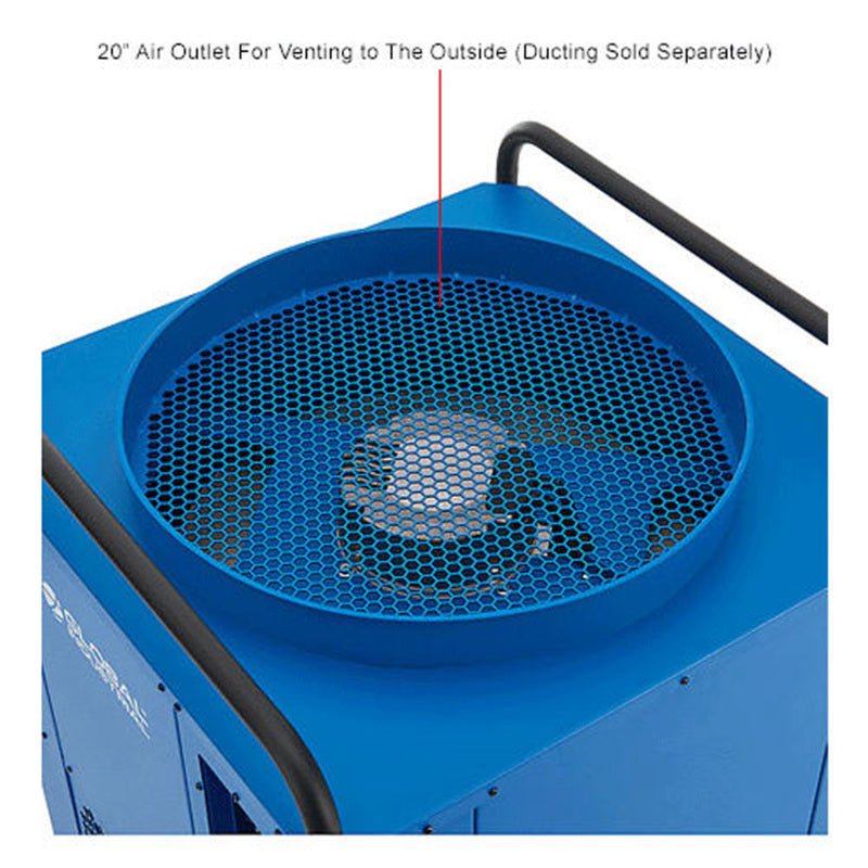 Global Industrial Commercial Air Scrubber & Negative Air Machine w/ HEPA Filtration, 3300 CFM (GLB - 604153) - SchoolOutlet