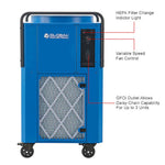 Global Industrial Commercial Air Scrubber & Negative Air Machine w/ HEPA Filtration, 3300 CFM (GLB - 604153) - SchoolOutlet