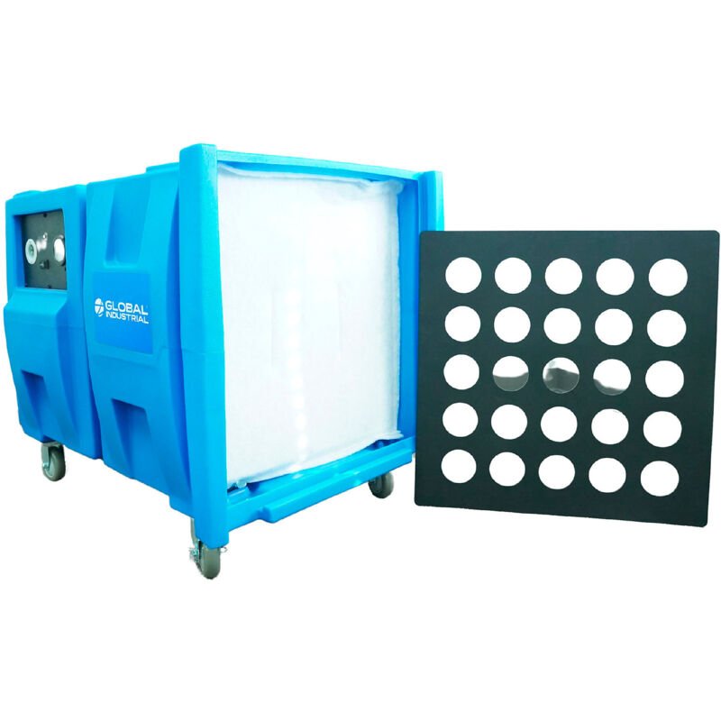 Global Industrial Commercial Air Scrubber & Negative Air Machine w/HEPA Filter, 2000 CFM, 115V (GLB - 604216) - SchoolOutlet