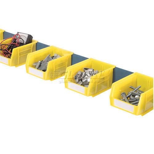 Global Industrial 48"W Bin Rail - Blue (GLB - 606941) - SchoolOutlet