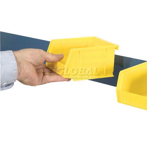 Global Industrial 48"W Bin Rail - Blue (GLB - 606941) - SchoolOutlet