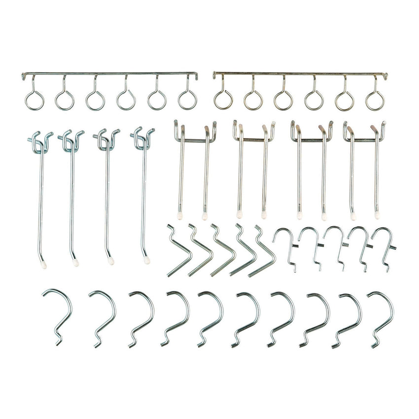 Global Industrial Pegboard Hooks, Pack of 30 (GLB - 606968) - SchoolOutlet