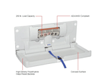 Global Industrial Baby Changing Station (GLB - 641430) - SchoolOutlet