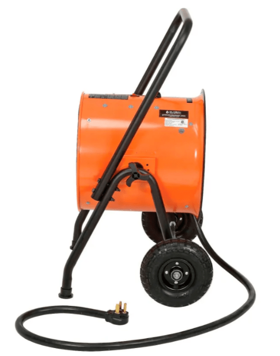 Global Industrial Portable Salamander Heater W/ Adjustable Thermostat, 240V, 1 Phase, 10000W (GLB - 653558) - SchoolOutlet