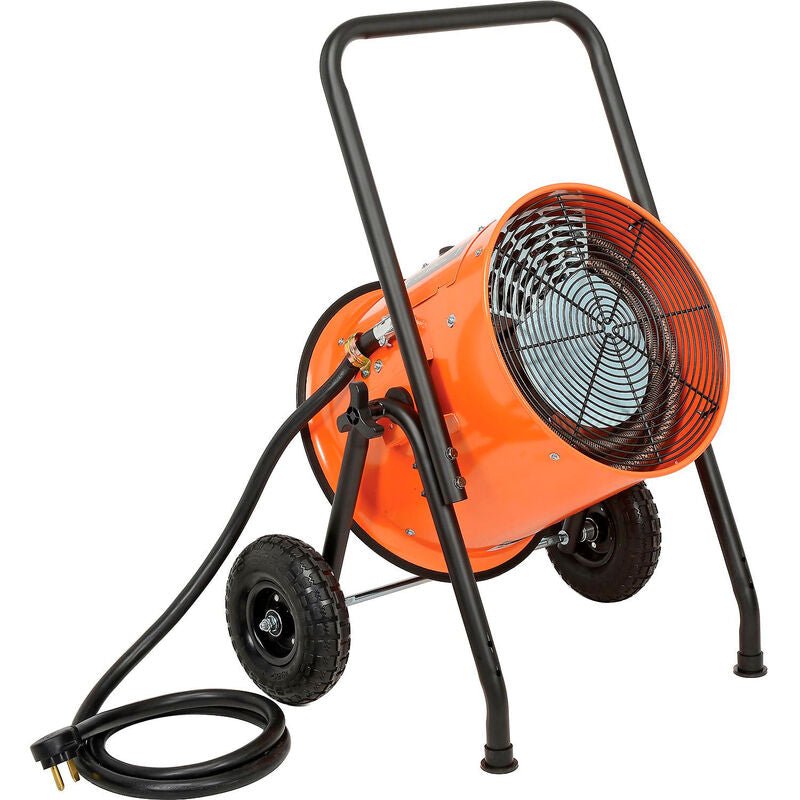 Global Industrial Portable Salamander Heater W/ Adjustable Thermostat, 240V, 1 Phase, 10000W (GLB - 653558) - SchoolOutlet