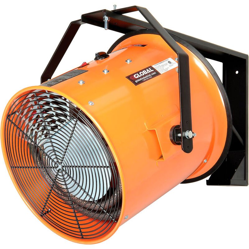 Global Industrial Electric Salamander Heater, Adjustable Thermostat, 240V, 3 Phase, 15000 Watt (GLB - 653568) - SchoolOutlet