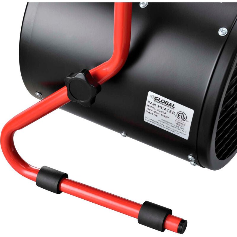 Global Industrial Portable Electric Space Heater, 120V, 1500W (GLB - 653579) - SchoolOutlet