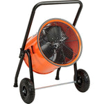 Global Industrial Portable Salamander Heater W/ Adjustable Thermostat, 240V, 3 Phase, 15000W (GLB - 653671) - SchoolOutlet