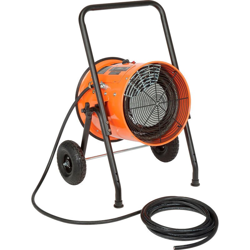 Global Industrial Portable Salamander Heater W/ Adjustable Thermostat, 480V, 3 Phase, 15000W (GLB - 653672) - SchoolOutlet
