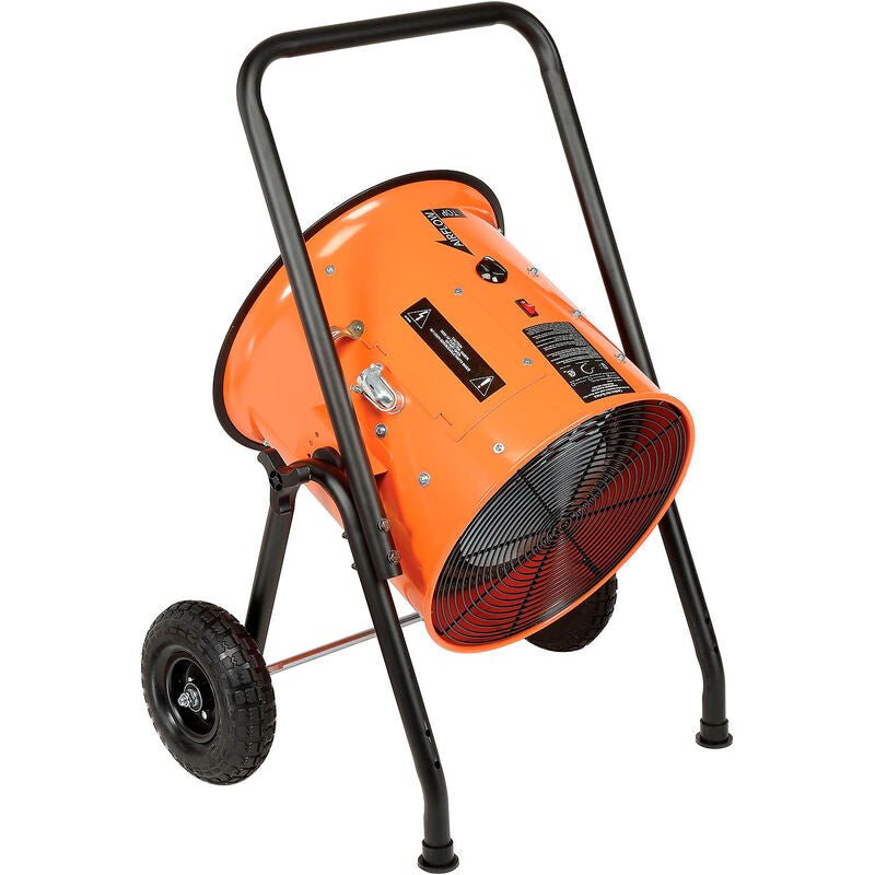 Global Industrial Portable Salamander Heater W/ Adjustable Thermostat, 208V, 3 Phase, 15000W (GLB - 653673) - SchoolOutlet