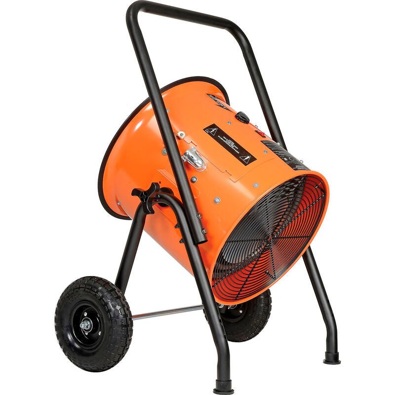 Global Industrial Portable Salamander Heater W/ Adjustable Thermostat, 480V, 3 Phase, 30000W (GLB - 653674) - SchoolOutlet