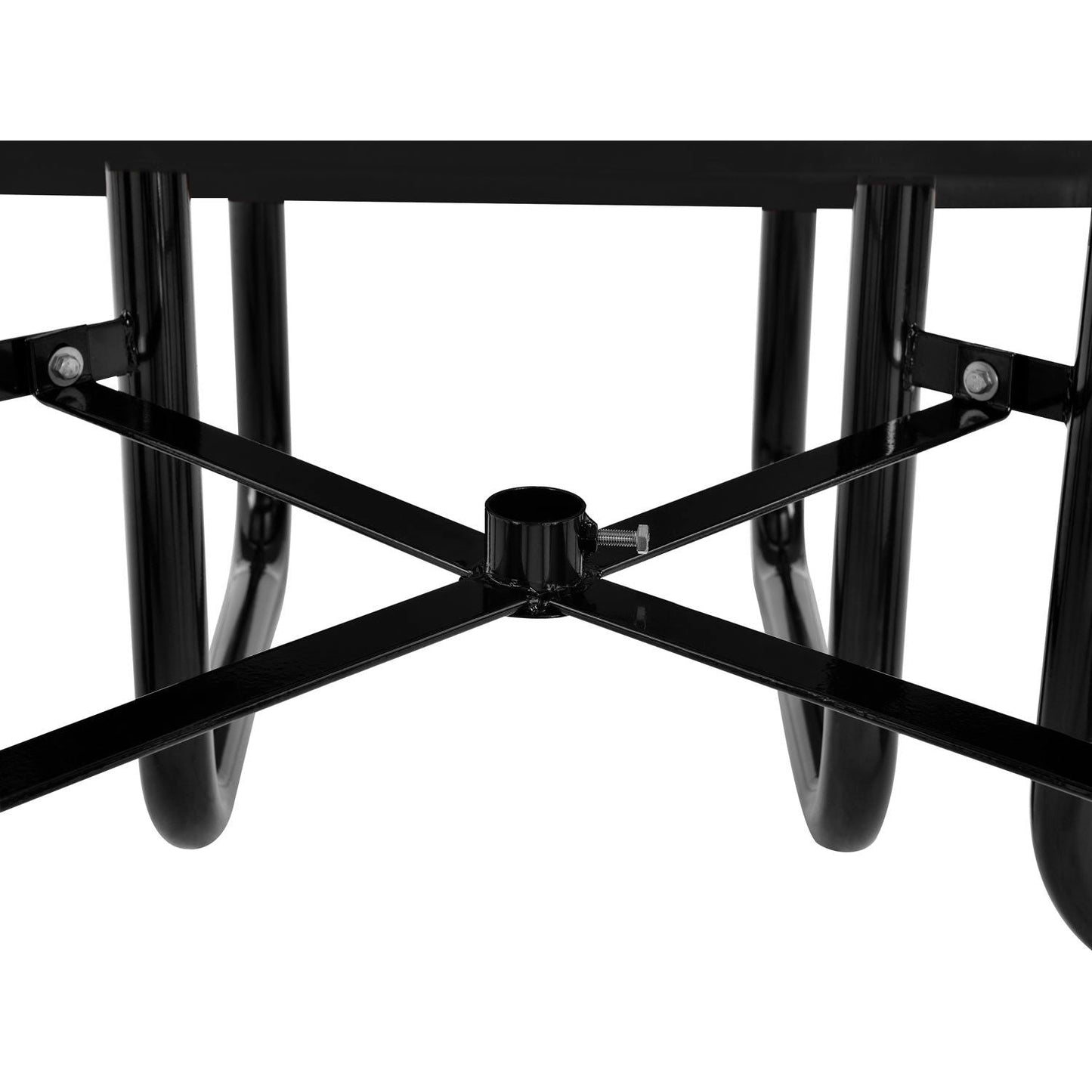 Global Industrial 46" Square Picnic Table, Perforated Metal (GLB - 694551) - SchoolOutlet