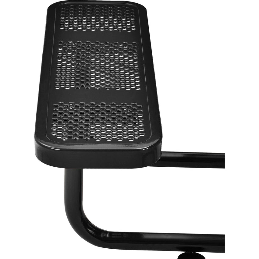 Global Industrial 46" Square Picnic Table, Perforated Metal (GLB - 694551) - SchoolOutlet