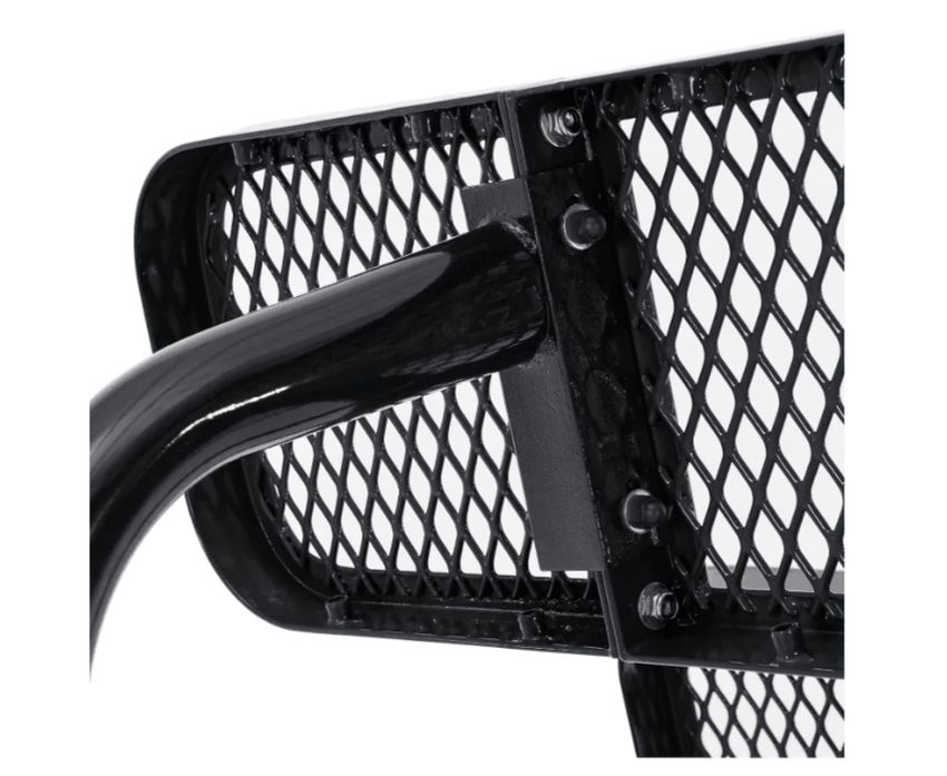 Global Industrial 46" Square Picnic Table, Perforated Metal (GLB - 694551) - SchoolOutlet