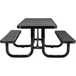 Global Industrial 8' Picnic Table, ADA Compliant, Expanded Metal (GLB - 695289) - SchoolOutlet