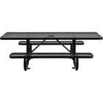 Global Industrial 8' Picnic Table, ADA Compliant, Expanded Metal (GLB - 695289) - SchoolOutlet