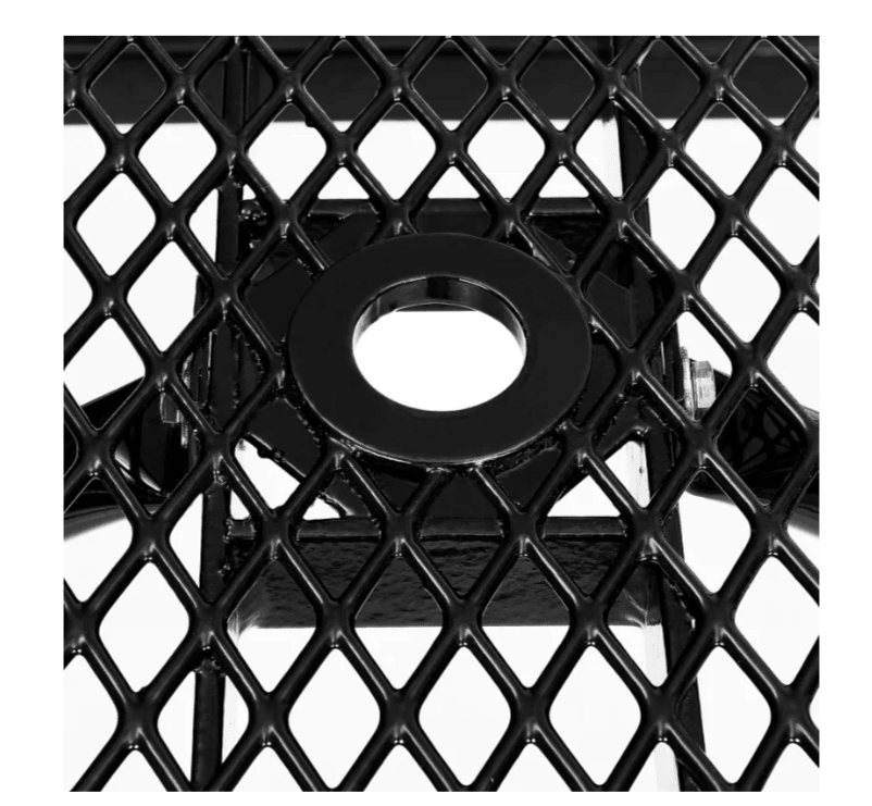 Global Industrial 8' Picnic Table, ADA Compliant, Expanded Metal (GLB - 695289) - SchoolOutlet