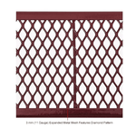 Global Industrial 4' Rectangular Picnic Table Expanded Metal (GLB - 695485) - SchoolOutlet