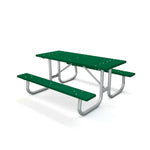Global Industrial 6' Rectangular Picnic Table, Recycled Plastic (GLB - 6955XX) - SchoolOutlet