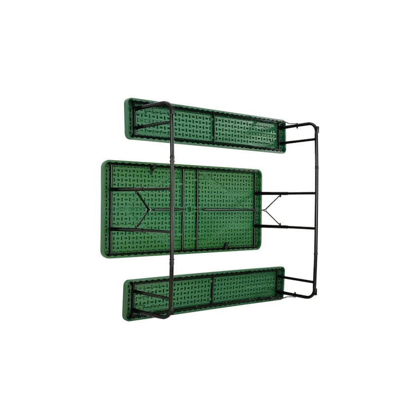 Global Industrial 6' Folding Plastic Picnic Table (GLB - 695769) - SchoolOutlet