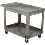 Global Industrial Tray Top Utility Cart w/2 Shelves, 44