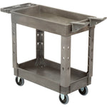 Global Industrial Utility Cart w/2 Shelves, 500 lb. Capacity, 38