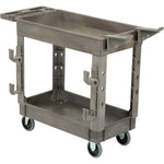 Global Industrial Utility Cart w/2 Shelves, 500 lb. Capacity, 38