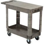 Global Industrial Flat Top Utility Cart w/2 Shelves, 38