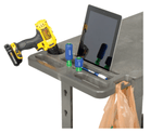 Global Industrial Flat Top Utility Cart w/2 Shelves, 38