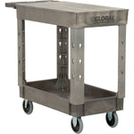 Global Industrial Flat Top Utility Cart w/2 Shelves, 38