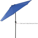 Global Industrial Outdoor Market Umbrella with Tilt Mechanism 102