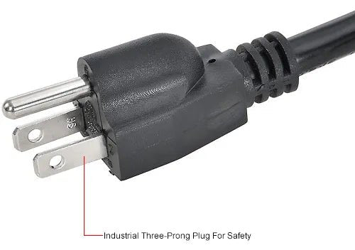 Global Industrial Aluminum Power Strip - 10 Outlets & 15A/120V, 15' Cord, Silver, 48"L (GLB-WB500888A) - SchoolOutlet