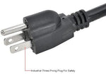 Global Industrial Aluminum Power Strip - 10 Outlets & 15A/120V, 15' Cord, Silver, 48