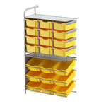 Gratnells Callero Custom Tall Pick - Store Adder Unit 9 Tilting Deep and 12 Deep Trays (GRA - CADD010744) - SchoolOutlet