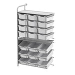 Gratnells Callero Custom Tall Pick - Store Adder Unit 9 Tilting Deep and 12 Deep Trays (GRA - CADD010744) - SchoolOutlet