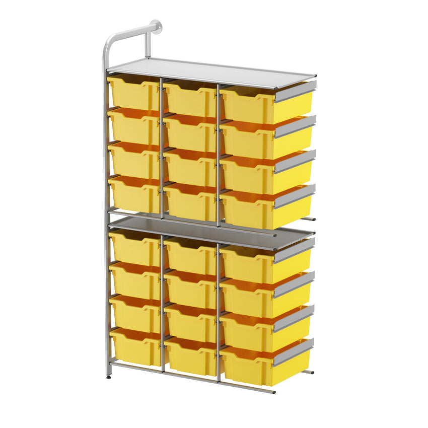 Gratnells Callero Custom Tall High - Store Adder Unit 24 Deep Trays (GRA - CADD070744) - SchoolOutlet