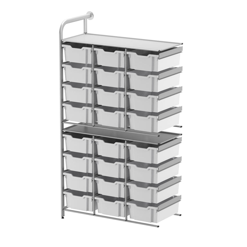 Gratnells Callero Custom Tall High - Store Adder Unit 24 Deep Trays (GRA - CADD070744) - SchoolOutlet