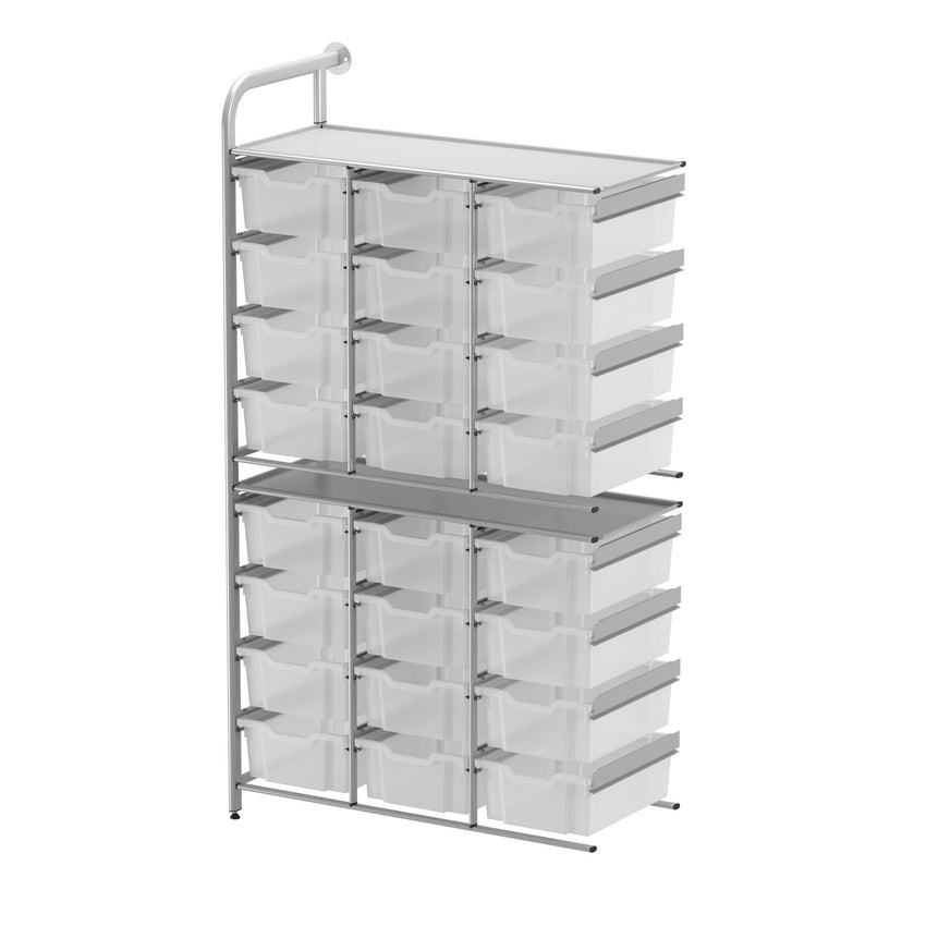 Gratnells Callero Custom Tall High - Store Adder Unit 24 Deep Trays (GRA - CADD070744) - SchoolOutlet