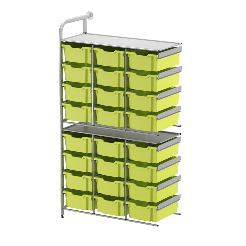 Gratnells Callero Custom Tall High - Store Adder Unit 24 Deep Trays (GRA - CADD070744) - SchoolOutlet