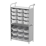 Gratnells Callero Custom Tall Pick - Store Starter Unit 9 Tilting Deep and 12 Deep Trays (GRA - CSTA010744) - SchoolOutlet
