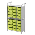 Gratnells Callero Custom Tall High - Store Starter Unit 24 Deep Trays (GRA - CSTA070744) - SchoolOutlet