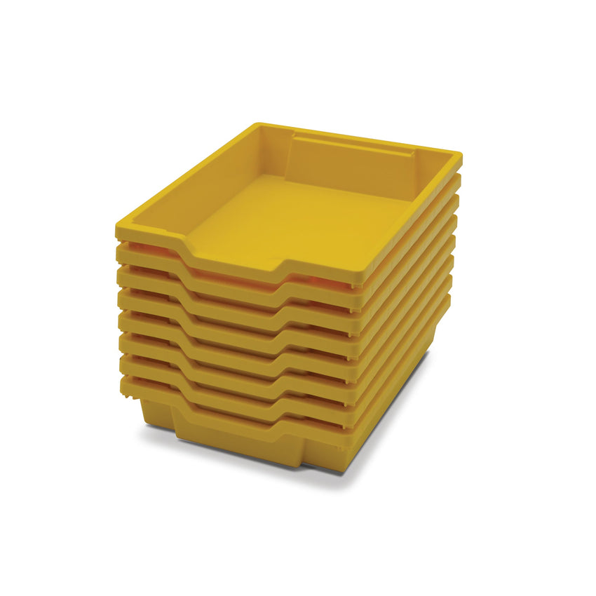 Gratnells F1 Shallow Tray Pack of 8 (GRA - F01) - SchoolOutlet