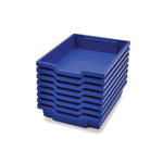 Gratnells F1 Shallow Tray Pack of 8 (GRA - F01) - SchoolOutlet