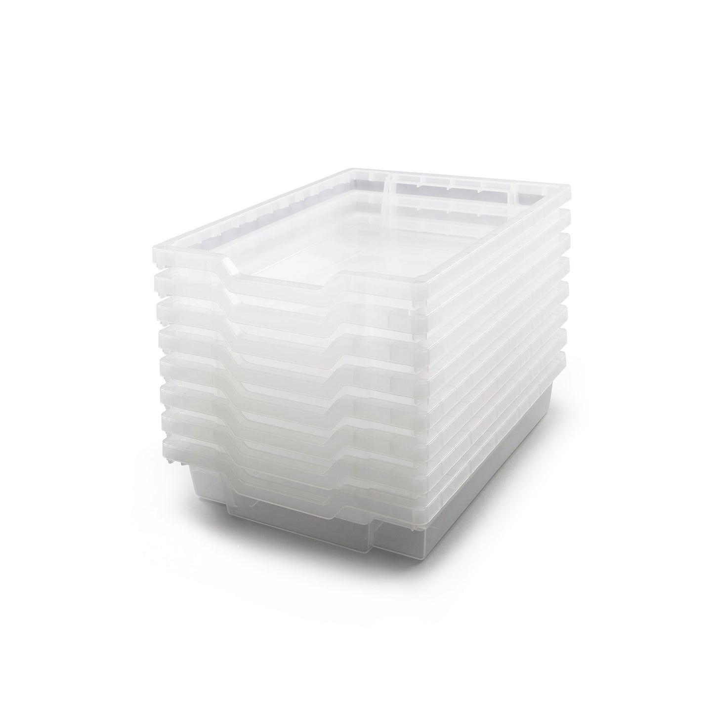 Gratnells F1 Shallow Tray Pack of 8 (GRA - F01) - SchoolOutlet